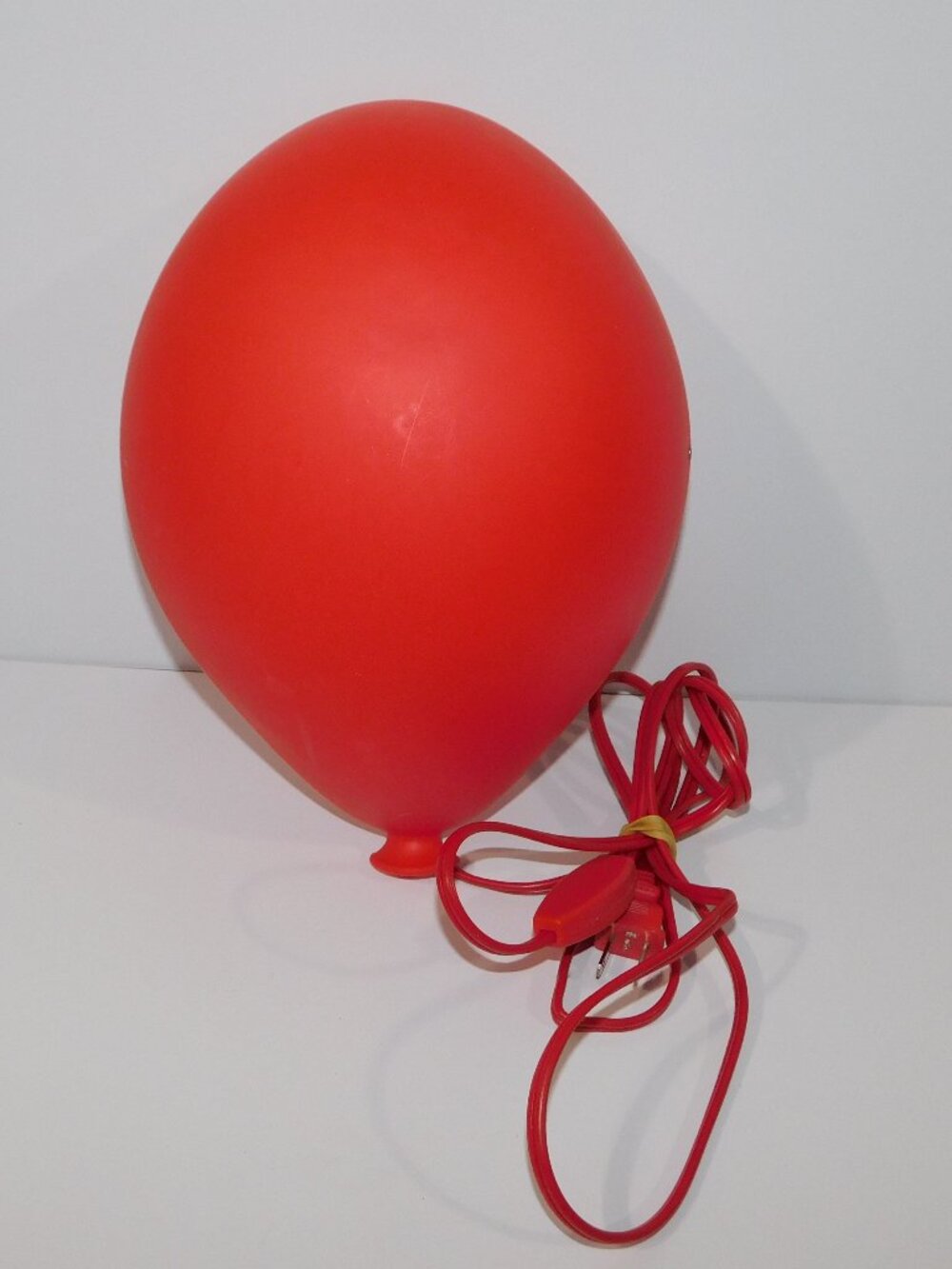 Red Balloon Wall Light Lamp Vintage Ikea Drömminge corded 11"